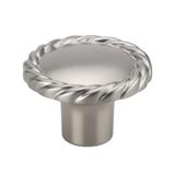 Buton pentru mobila Rope, finisaj nichel satin, D:30 mm