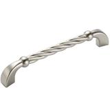 Maner pentru mobila Rope, finisaj nichel satin, L:114 mm