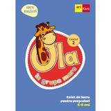 Ola in grupa mare 5-6 ani. Caiet de lucru pentru prescolari. Caietul 2, editura Paralela 45