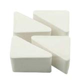 SHORT LIFE - Buretei Albi Aplicare Fond de Ten - Prima Triunghiular Sponges for Foundation 4 buc