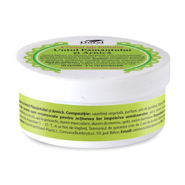 SHORT LIFE - Crema Tip Balsam Untul Pamantului si Arnica Dorel Plant, 50g