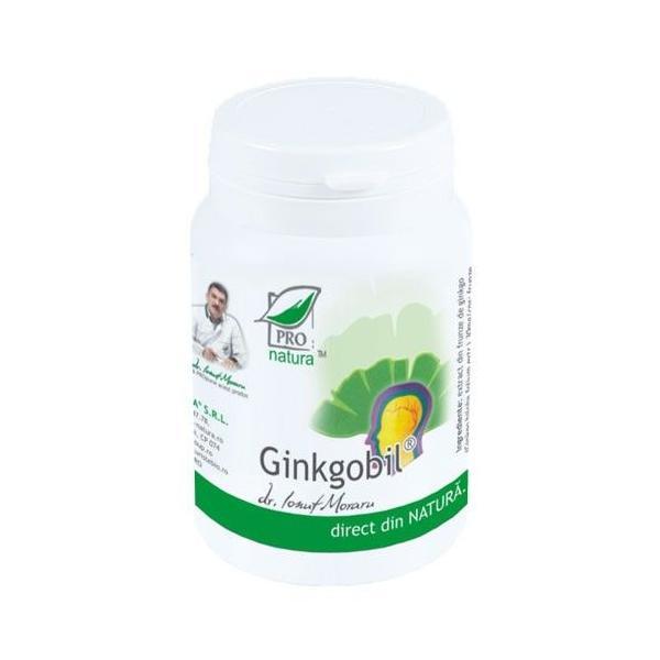 SHORT LIFE - Ginkgobil Pro Natura Medica, 100 capsule