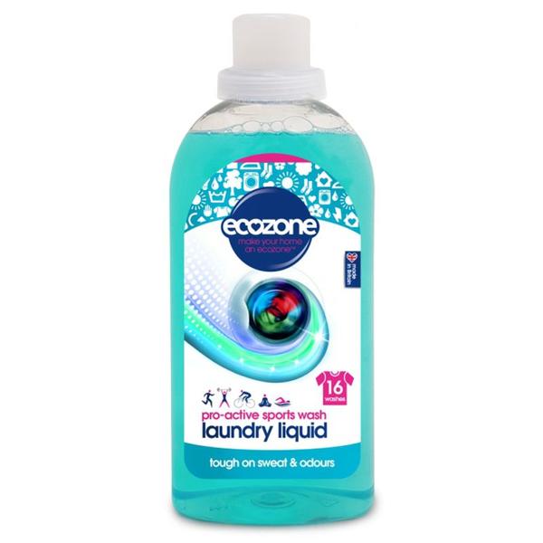 SHORT LIFE - Detergent Lichid Pro-Activ Sport pentru Imbracaminte Sport Ecozone, 750 ml
