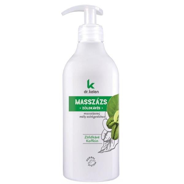 SHORT LIFE - Lotiune de Masaj cu Extract din Boabe de Cafea Verde Pentru Arderea Grasimilor Dr. Kelen, 500 ml