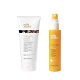 Pachet Tratament Intensiv si Protectie pentru Par Deteriorat - Milk Shake Argan & Incredible Oil: Masca, 200 ml + Ulei Reparator, 50 ml