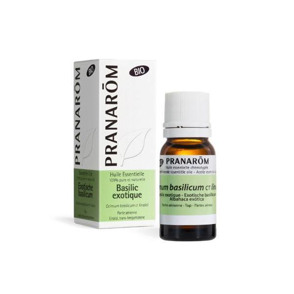 Ulei Esential de Busuioc Exotic Bio - Pranarom Huile Essentielle Basilic Exotique Bio, 10 ml