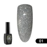 Oja semipermanenta Disco Shine Spectrum Global Fashion reflectorizanta 8ml, 01
