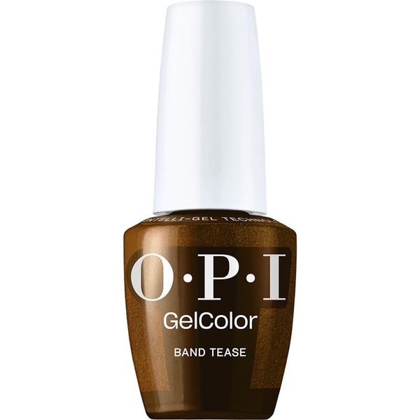 Lac de Unghii Semipermanent Hema-Free - OPI Gel Color, Mani-tude Collection, nuanta Band Tease, 15 ml