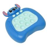 Joc Interactiv Consola Pop It, Cu Muzica Si Lumini, Antistres, Model 9, Plastic, Albastru/Turquoise, 3 ani+