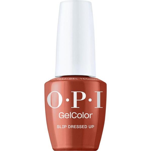 Lac de Unghii Semipermanent Hema-Free - OPI Gel Color, Mani-tude Collection, nuanta Slip Dressed Up, 15 ml