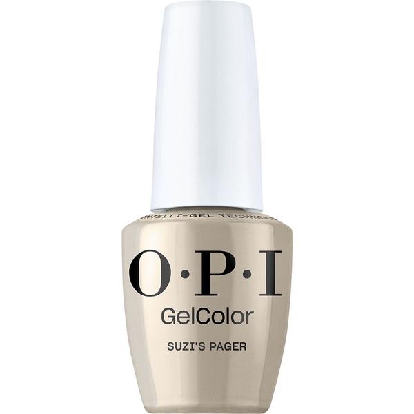 Lac de Unghii Semipermanent Hema-Free - OPI Gel Color, Mani-tude Collection, nuanta Suzi’s Pager, 15 ml