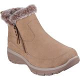 Ghete femei Skechers Easy Going - Cool Zip 167862-TAN, 40, Maro