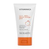 Exfoliant fata cu vitamina C si AHA, - Vitaminica Bioearth, 150 ml