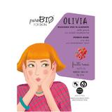 Masca peel-off ten gras OLIVIA fructe rosii, - PuroBio, 13 g