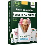 Unul vs mai multe. Carti de joc educative, editura Gama