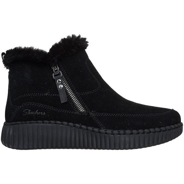 Ghete femei Skechers Wilshire Blvd - Fresh Zip 168108-BBK, 40, Negru