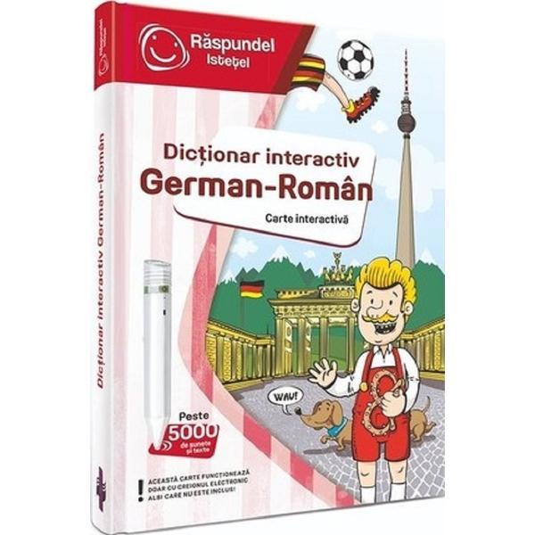 Carte interactiva. Raspundel Istetel: Dictionar interactiv german-roman, editura Albi