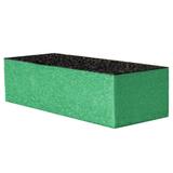 Buffer Profesional Pilit/ Lustruit Unghii - Prima Nail Buffer for Polishing Nails Green/ Black, 1 buc