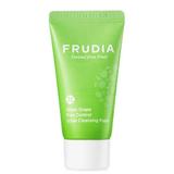 Scrub Exfoliant Mini pentru Controlul Porilor cu Struguri Verzi - Frudia Green Grape Pore Control Scrub Cleansing Foam Mini, 30 ml