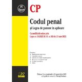 Codul penal si Legea de punere in aplicare Ed.13 Act. 23 septembrie 2025 - Petrut Ciobanu, editura Rosetti