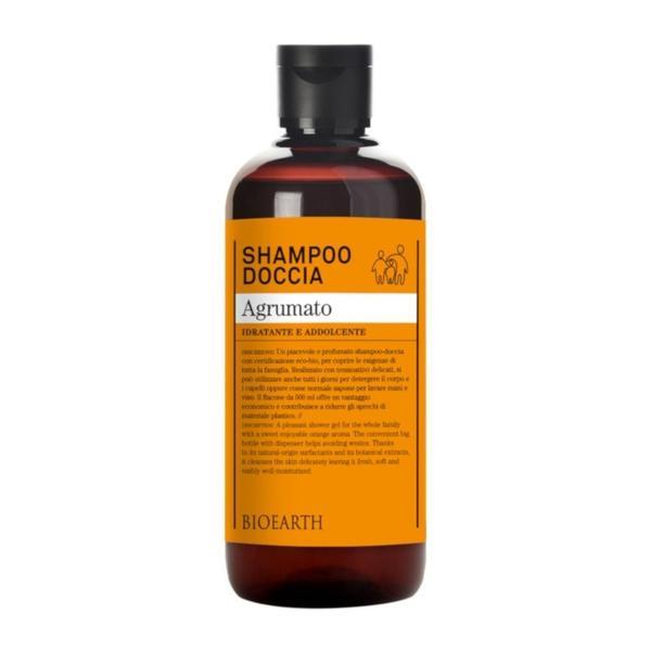 Sampon & gel de dus cu aroma de citrice, - Bioearth, 500 ml