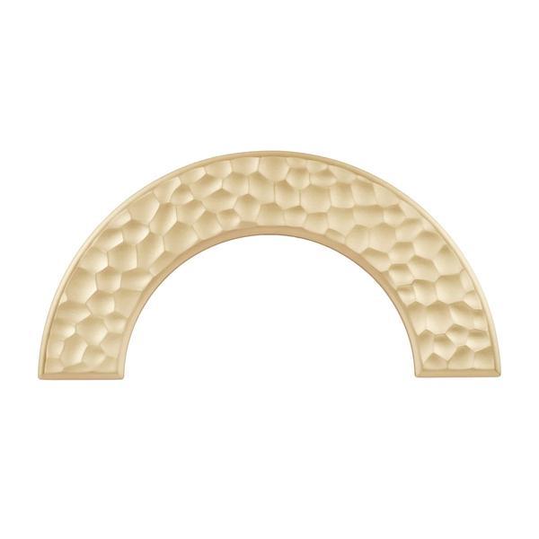 Maner pentru mobila Melis, finisaj alama mata CB, 128 mm