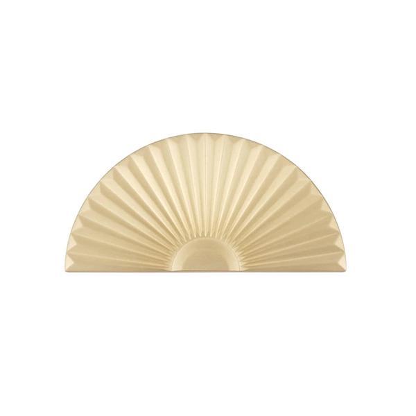 Maner pentru mobila Alper, finisaj alama mata CB, 64 mm