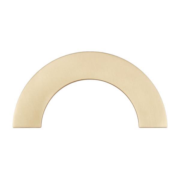 Maner pentru mobila Esme, finisaj alama mata CB, 128 mm