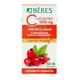 Tablete filmate vitamina C retard 1000 mg vitamina D 1000 U si extract de macese Beres 50 tablete