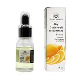 Ulei uscat de cuticule cu pipetă, aromă de lămâie, Global Fashion, 15 ml