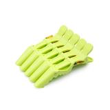 Cleme pentru păr, 5 bucăți, verde