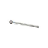 Bit diamant, sfera, brâu albastru, 001-050B