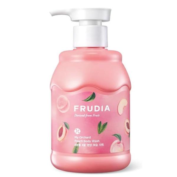 Gel de Dus Nutritiv cu Piersici - Frudia My Orchard Peach Body Wash, 350 ml