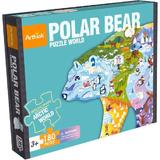 Puzzle in forma de urs polar, 180 piese
