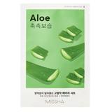 Masca Tip Servetel cu Aloe - Missha Airy Fit Sheet Face Mask - Aloe, 19 g