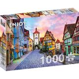 Puzzle 1000: Rothenburg Old Tow. Germany