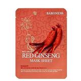 Masca de Fata Tonifianta cu Extract de Ginseng Rosu - Baroness Red Ginseng Mask Sheet, 21 g
