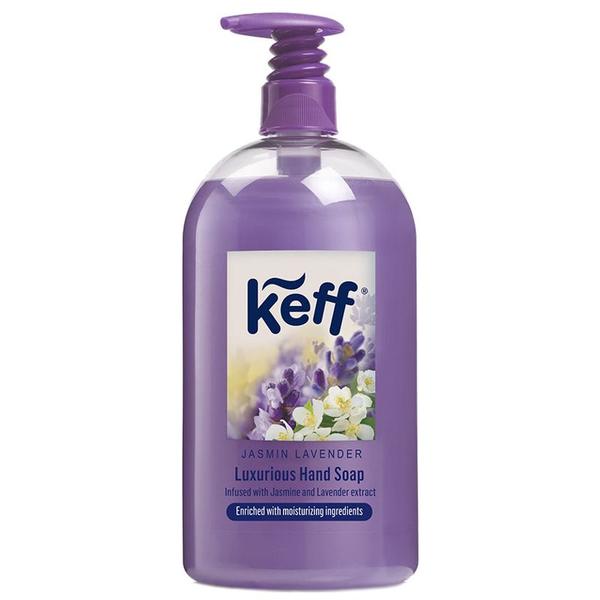 Sapun Lichid pentru Maini - Keff Jasmin & Lavender, 500 ml