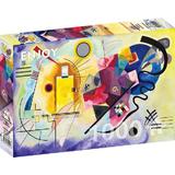 Yellow red blue: Wassily Kandinsky - puzzle 1000 piese, Enjoy