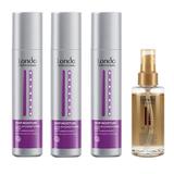 Oferta Black Friday 2025: 3 x Balsam Hidratant Leave-In - Londa Professional Deep Moisture Leave-In Conditioning Spray, 250 ml + Ulei de Argan,100 ml