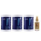Oferta Black Friday 2025: 3 x Pudra Decoloranta - Londa Professional Blondoran Dust-Free Lightening Powder, 500 g+ Ulei de Argan 100 ml