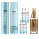 Oferta Black Friday 2025: Londa Professional C.A.L.M: Sampon 250 ml, Balsam 250 ml, Ser Nutritiv 6 x 9 ml + Ulei Argan 100 ml