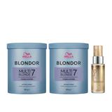 Oferta Black Friday 2025: 2 x Pudra Decoloranta - Wella Professionals Blondor Multi Blonde Powder 800 g + Ulei Reconstructiv 30 ml