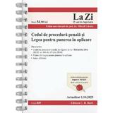 Codul De Procedura Penala Si Legea De Punere In Aplicare Act.01.10.2025 - Mihail Udroiu