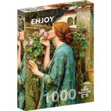 Puzzle 1000: The Soul of The Rose. John William Waterhouse