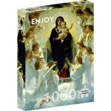 Puzzle 1000: The Virgin with Angels. Adolphe Bouguereau