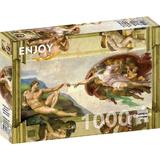 Puzzle 1000: The Creation of Adam. Michelangelo Buonarroti