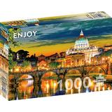 Saint Peters Basilica: Vatican - Puzzle 1000 Piese Enjoy