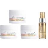 Oferta Black Friday 2025: 3 x Masca pentru Par Vopsit de Mentinere a Culorii si Fortifiere - Wella Professionals Color Motion+ Structure Mask, 150 ml + Ulei Reconstructiv, 30 ml