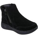 Ghete femei Skechers Wilshire Blvd - Weekend Crush 169086-BBK, 35, Negru